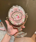 Set Miroir de Bureau Flower Knows 9ème Anniversaire - Peigne Coussin d'Air & Porte-Pinceaux Maquillage