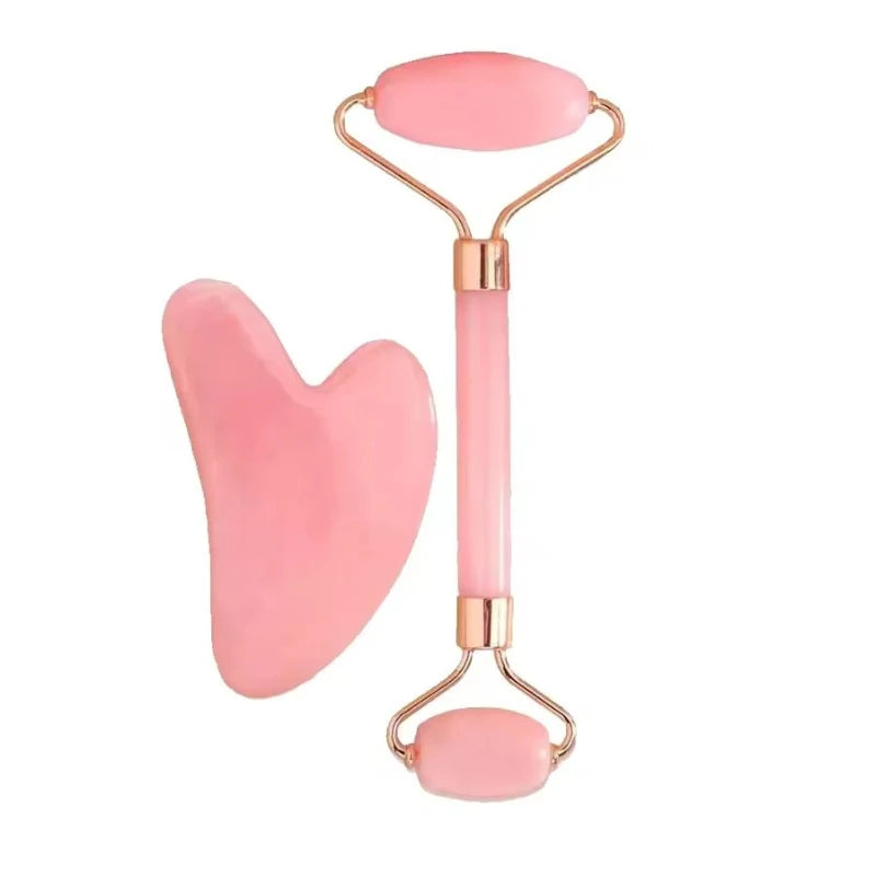 Rouleau de massage visage – Outil Gua Sha lifting et contouring (1/2/3 pièces)