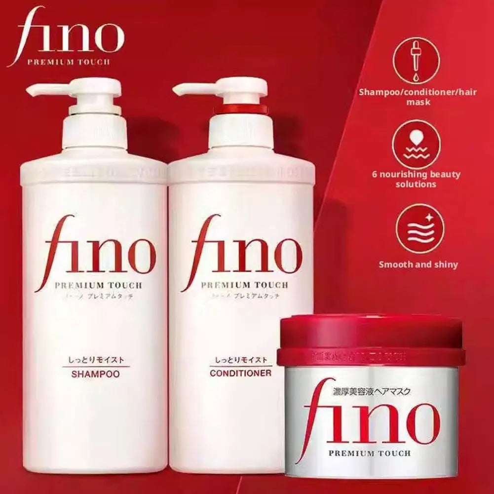 Fino Oil Control Shampoo & Conditioner – Deep Nourishing, Frizz Smoothing & Lightweight Hair Care