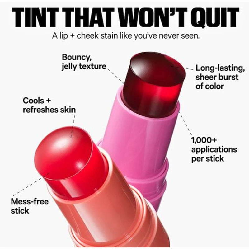 Milk Jelly 3-in-1 Tint Wand – Moisturizing Matte Blush, Lip & Cheek Color