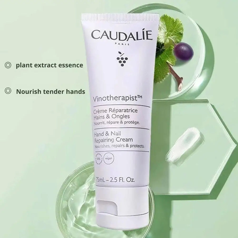 Caudalie Crème Mains Éclat Raisin – Hydratation Profonde & Soin Blanchissant Nourrissant