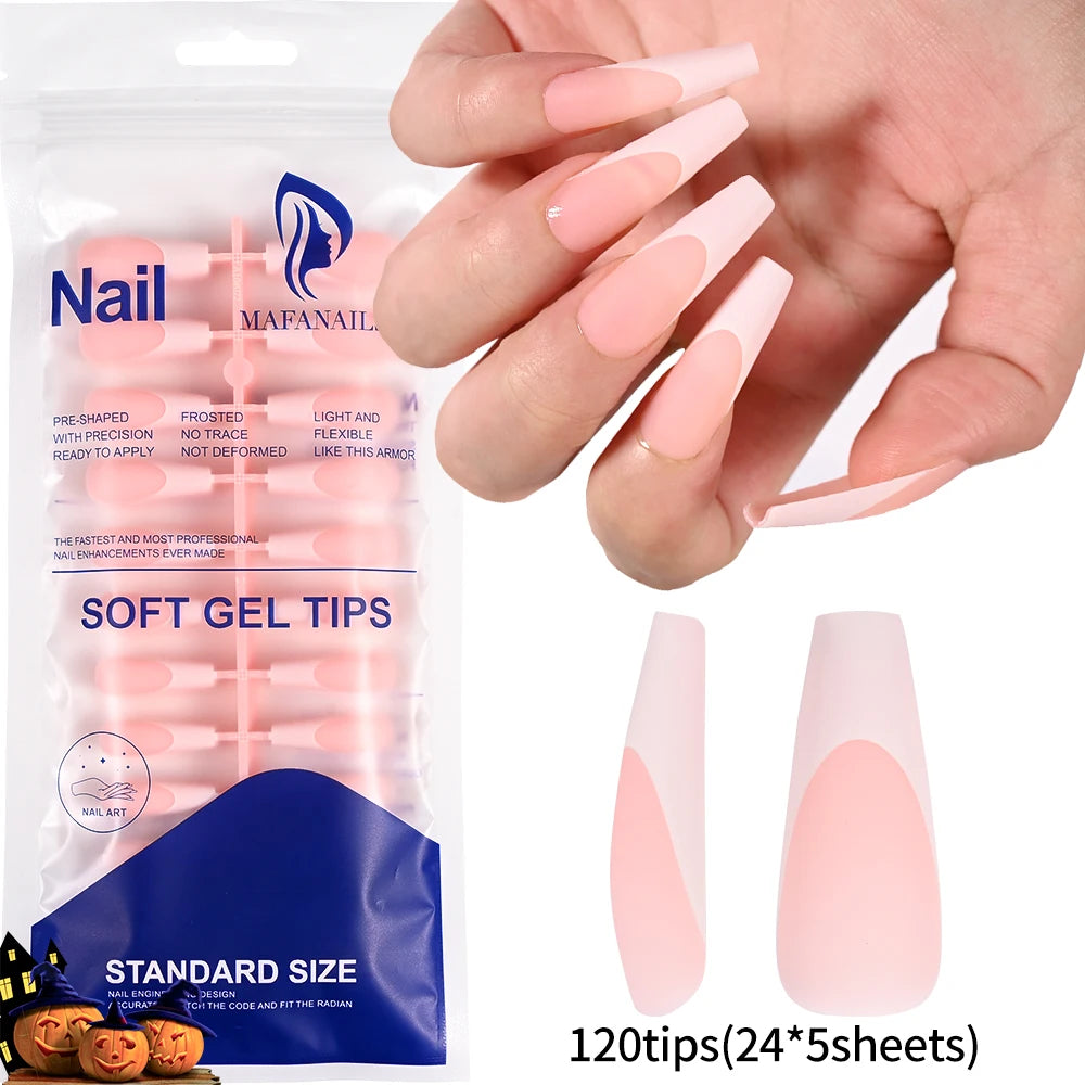 120 faux ongles acryliques – Ongles press-on