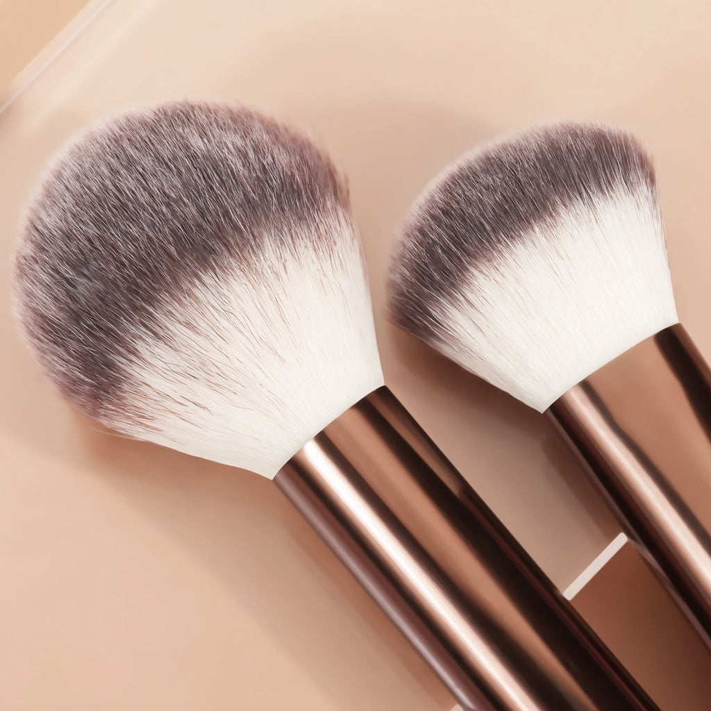 Ensemble de 13 Pinceaux de Maquillage Professionnels – Kit Complet Visage et Yeux