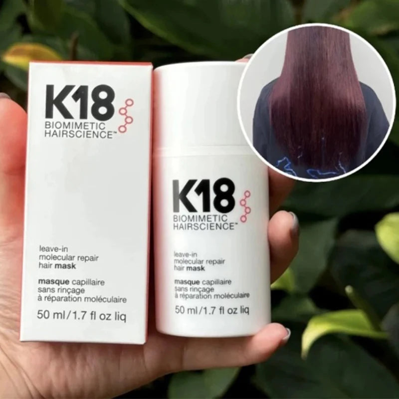 K18 Molecular Repair Hair Mask – Leave-In Keratin Treatment