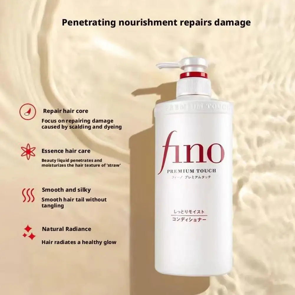 Fino Oil Control Shampoo & Conditioner – Deep Nourishing, Frizz Smoothing & Lightweight Hair Care