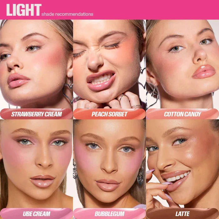 Huda Beauty Blush Liquide Effet Glow – Filtre Doux, Finition Lumineuse