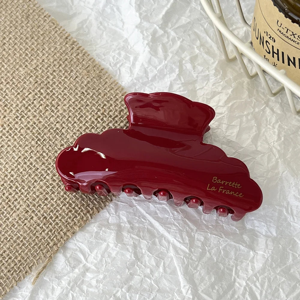 Pince à cheveux femme élégante – Clip crabe taille moyenne, accessoire cheveux tendance