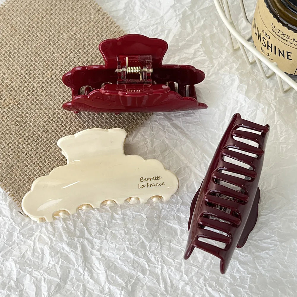 Pince à cheveux femme élégante – Clip crabe taille moyenne, accessoire cheveux tendance