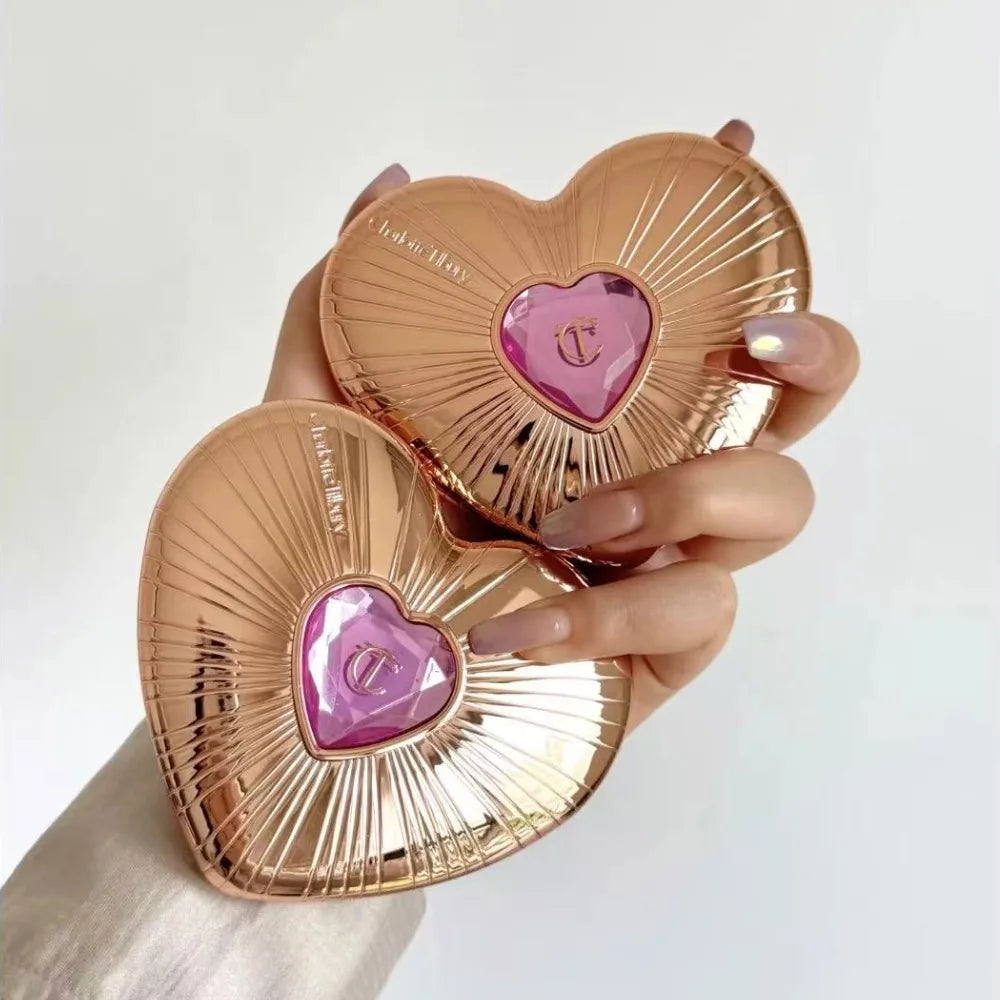 Limited edition Charlotte Tilbury Bicolor Heart Radiance Blush