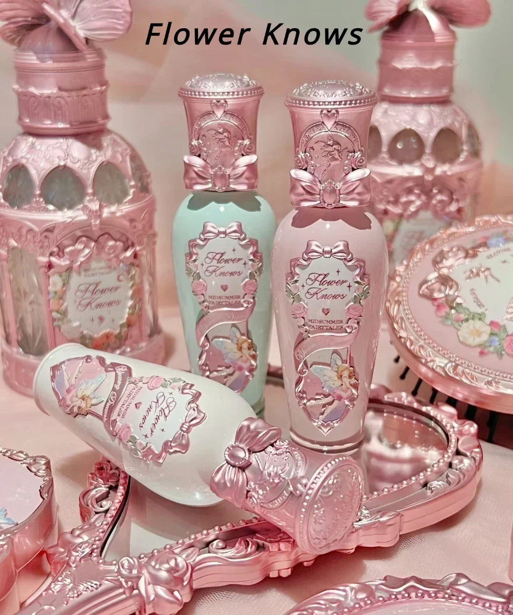 Gloss à Lèvres Flower Knows Nuit d'Été - Effet Miroir Hydratant Longue Durée Non Collant Moonlight GE03