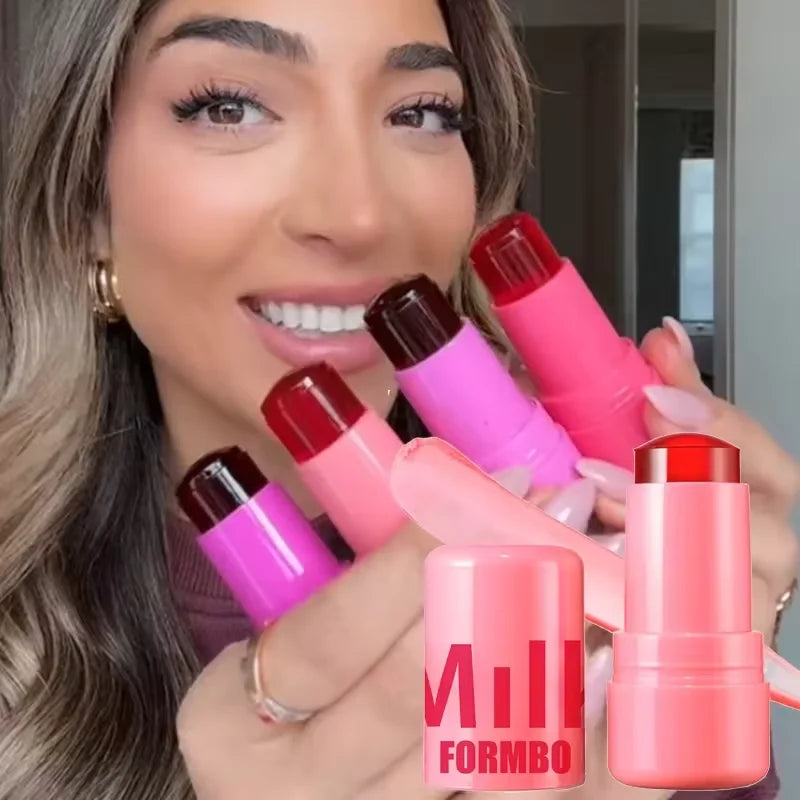 Milk Jelly 3-in-1 Tint Wand – Moisturizing Matte Blush, Lip & Cheek Color