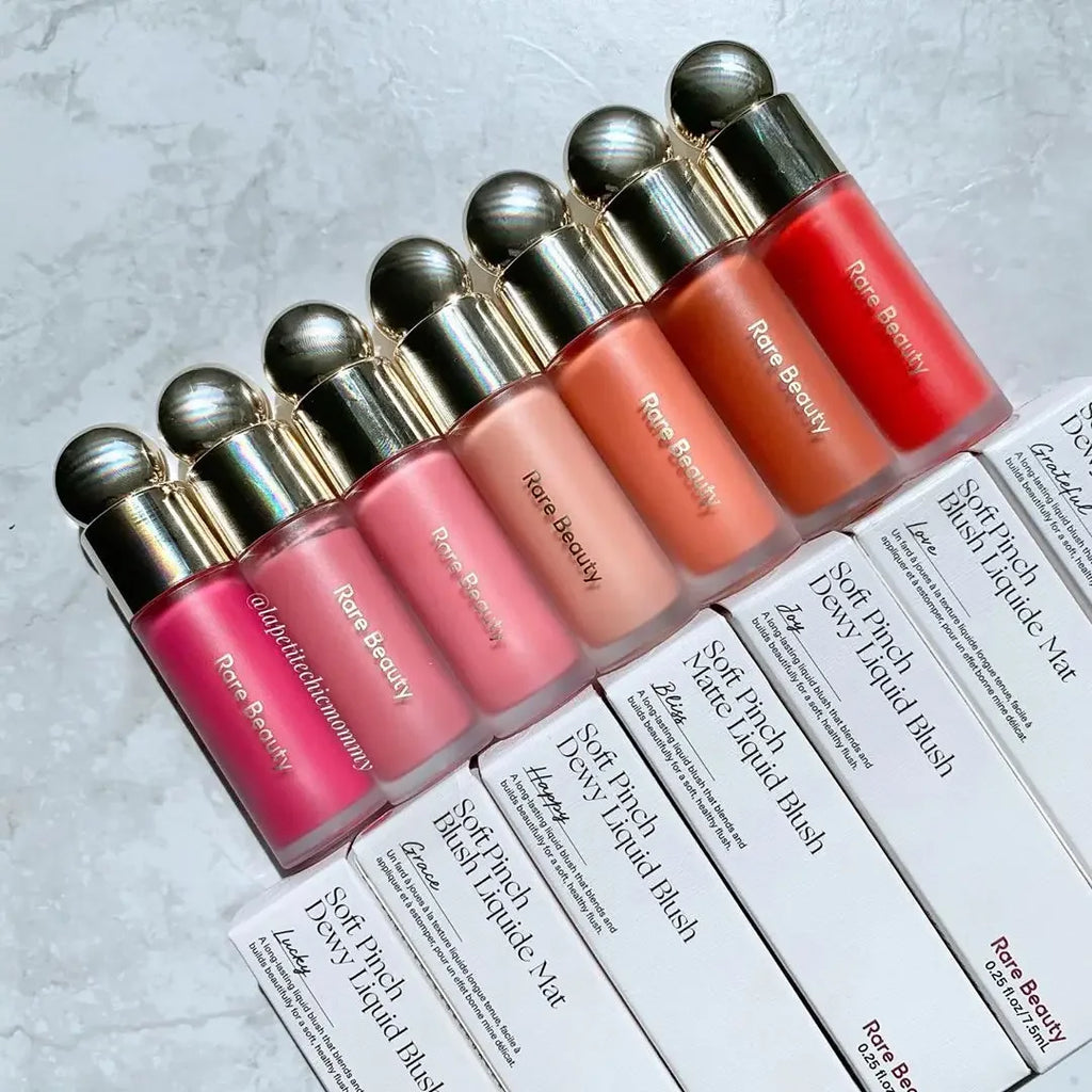 Rare Beauty Luxe Liquid Blush and Lipgloss