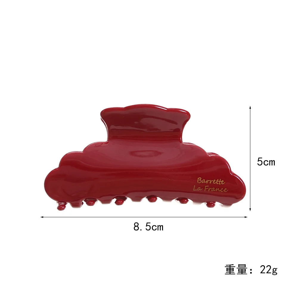 Pince à cheveux femme élégante – Clip crabe taille moyenne, accessoire cheveux tendance