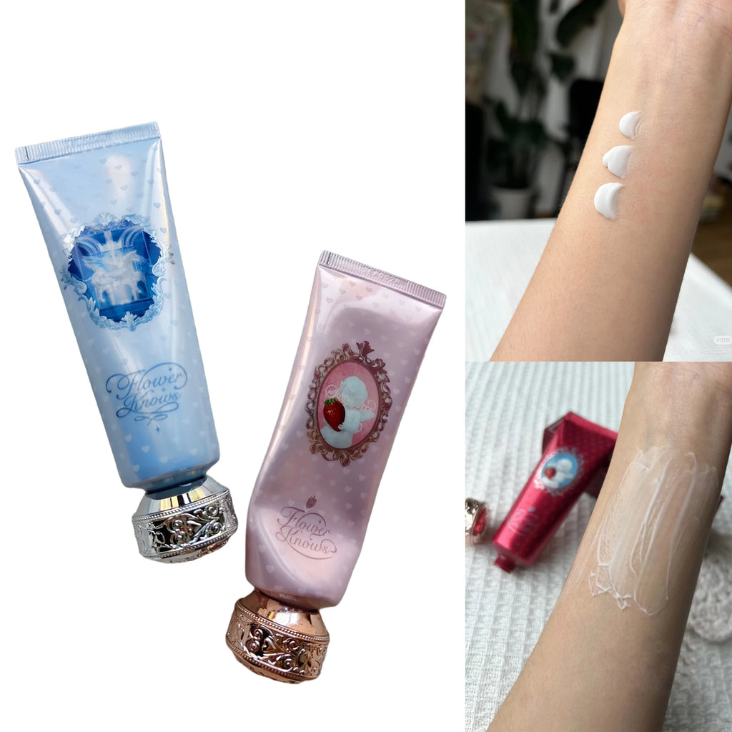 Crème Mains Flower Knows Édition Noël - Parfum Fraise Collection Cupidon Hydratante