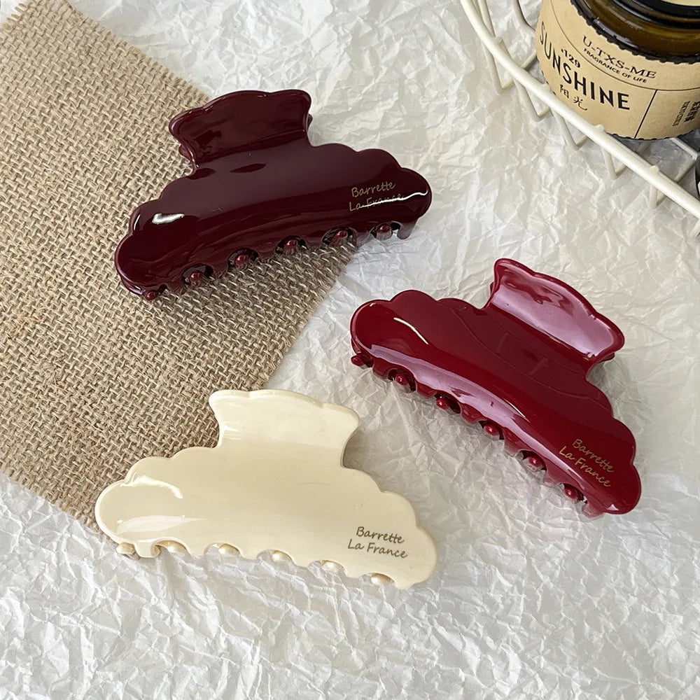 Pince à cheveux femme élégante – Clip crabe taille moyenne, accessoire cheveux tendance