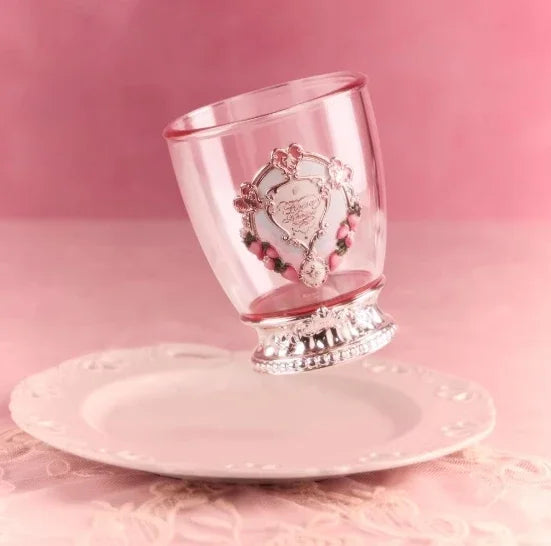 Set Miroir de Bureau Flower Knows 9ème Anniversaire - Peigne Coussin d'Air & Porte-Pinceaux Maquillage